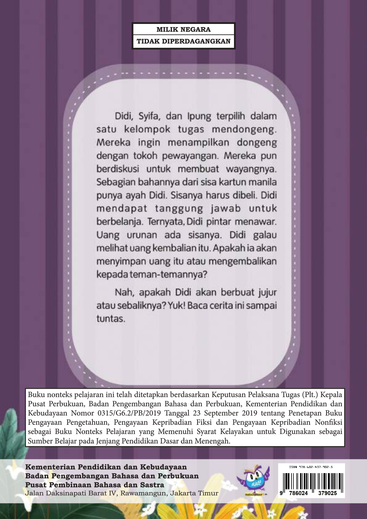 Cover Belakang